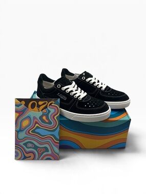Lazo Hypernova Obsidian Black Sneakers 7.5 NIB